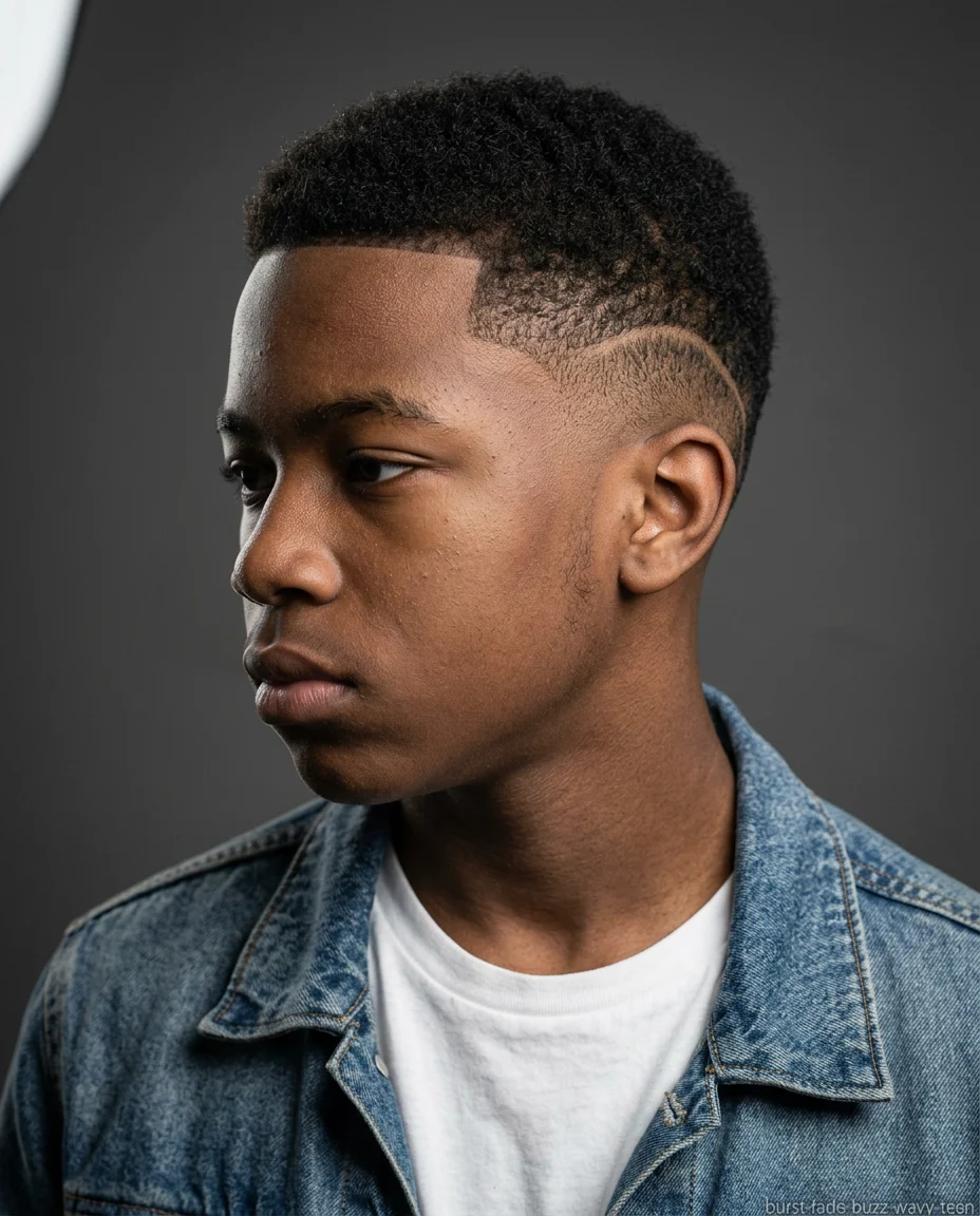 Burst Fade Buzz Cut