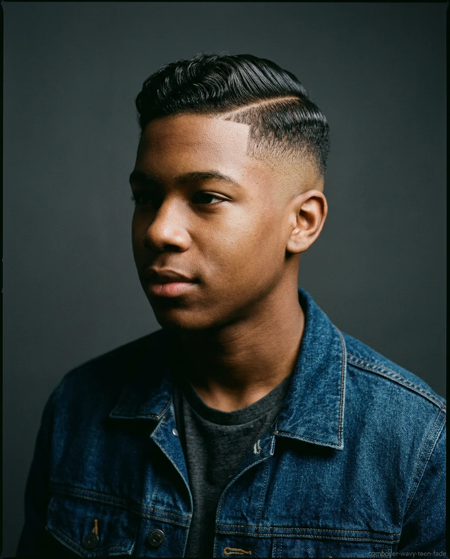 Comb Over With a Fade