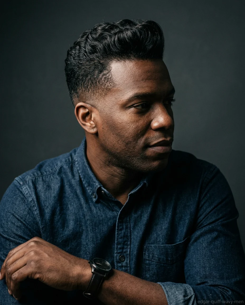 Wavy Edgar Quiff