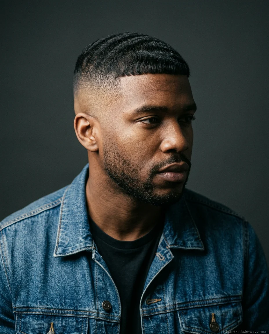 Edgar Crop with Skin Fade