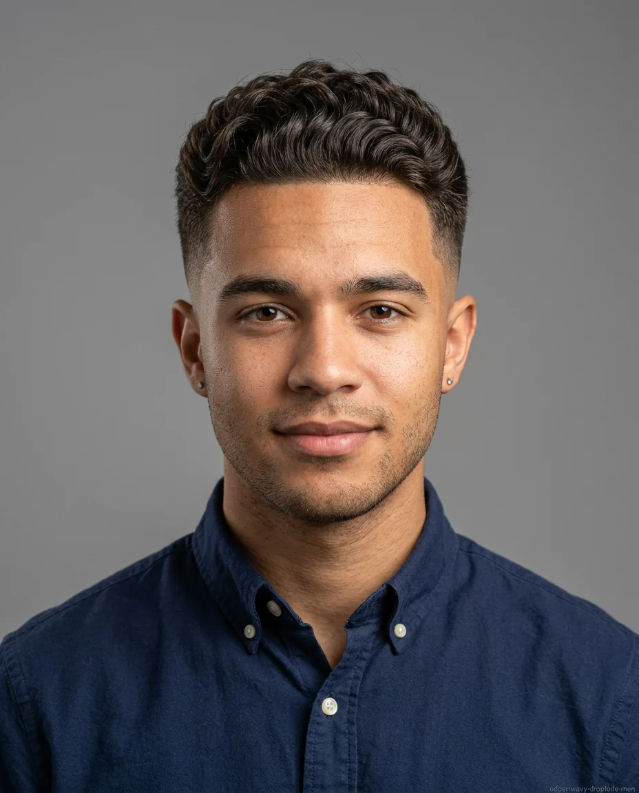 Medium Edgar Drop Fade