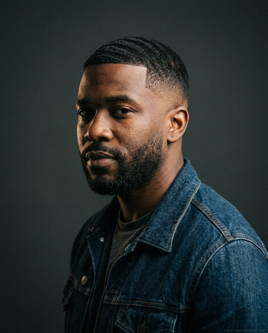 Medium Edgar Mid Taper Fade