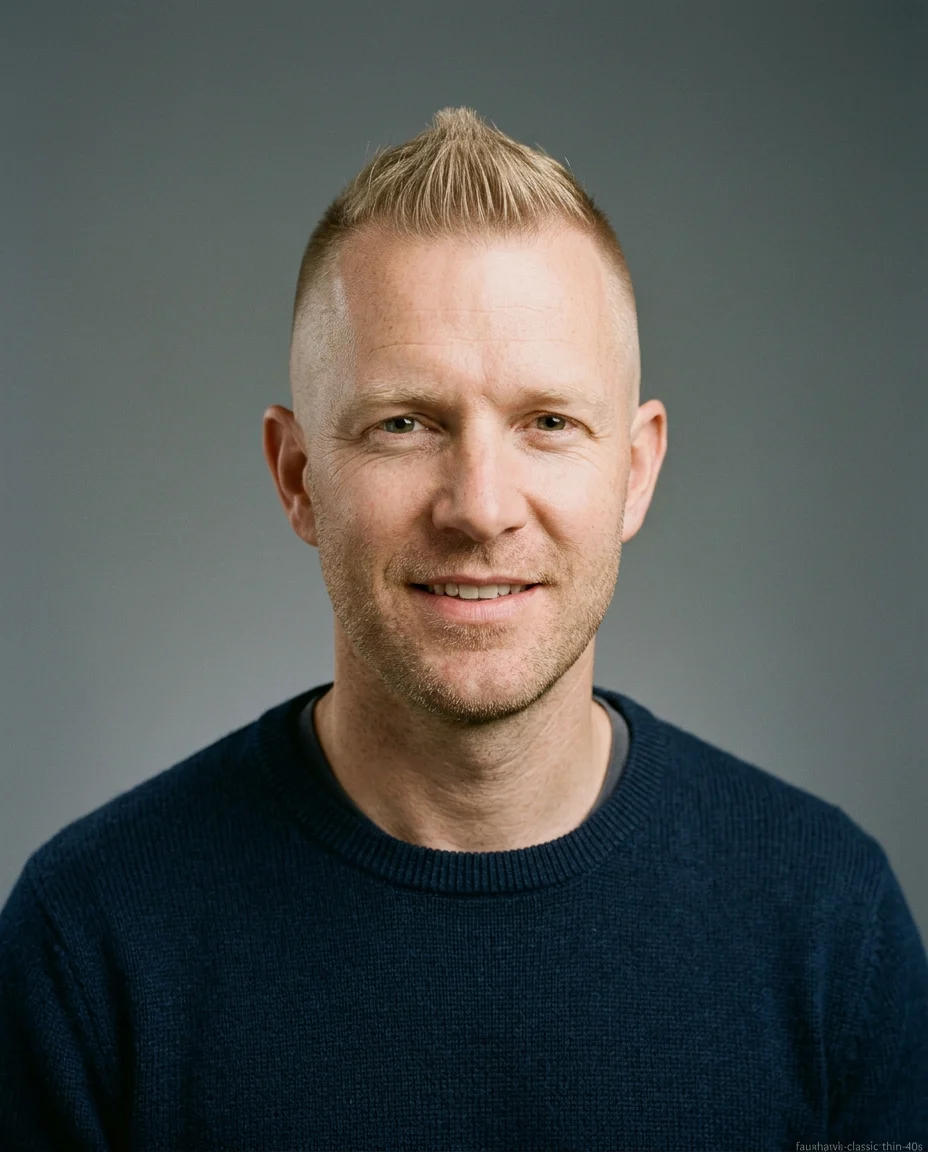 Classic Short Faux Hawk