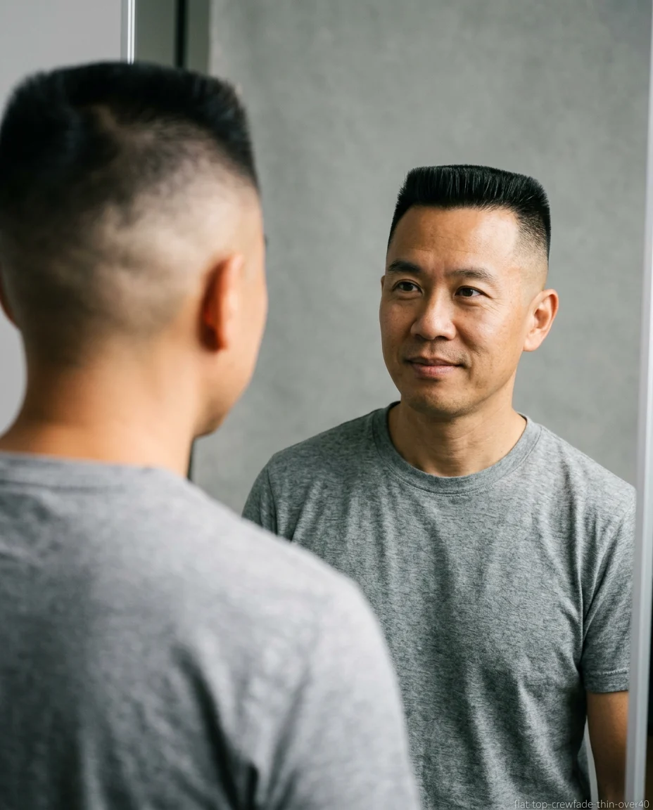 Flat Top Crew Fade