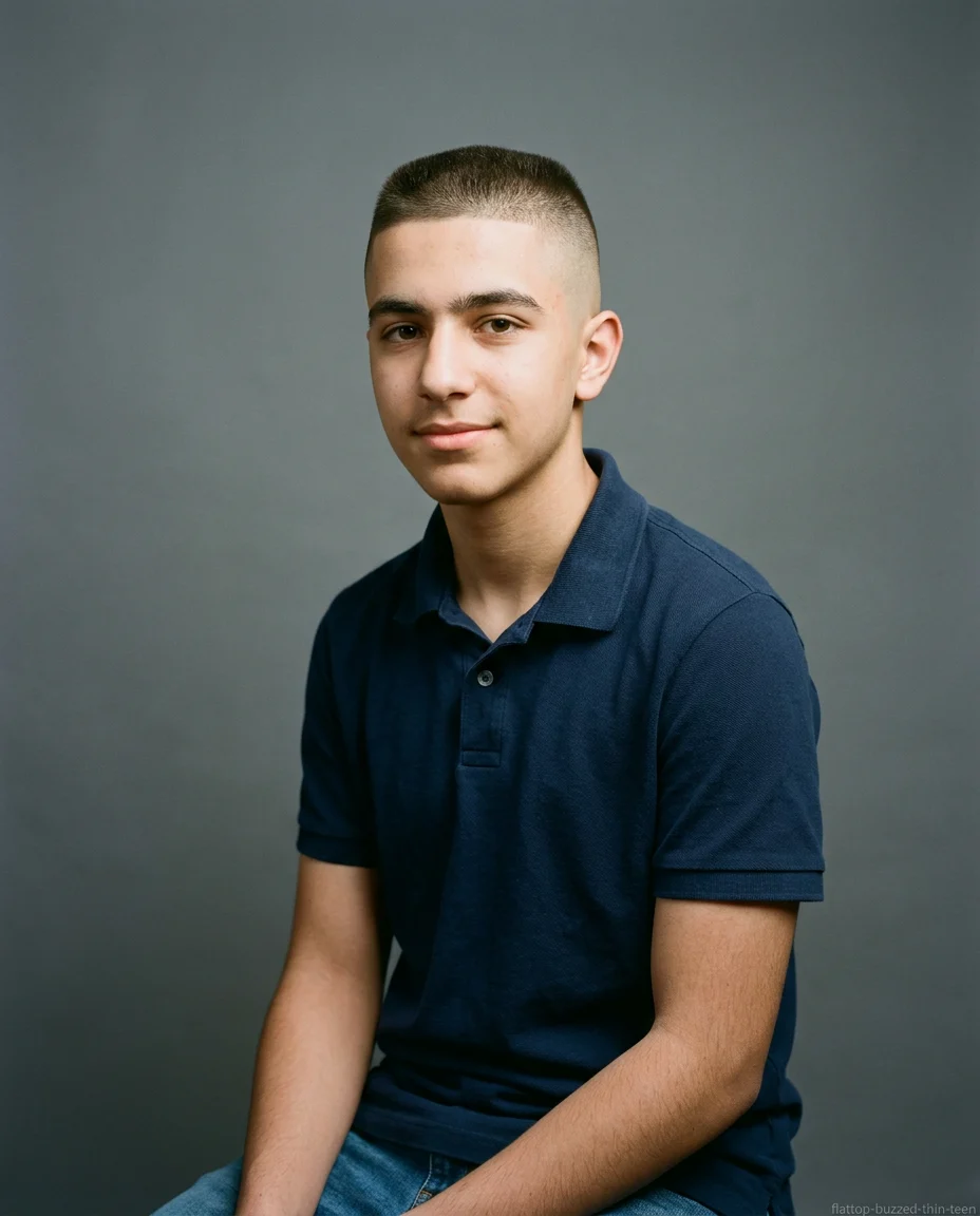 Buzzed Flat Top Fade