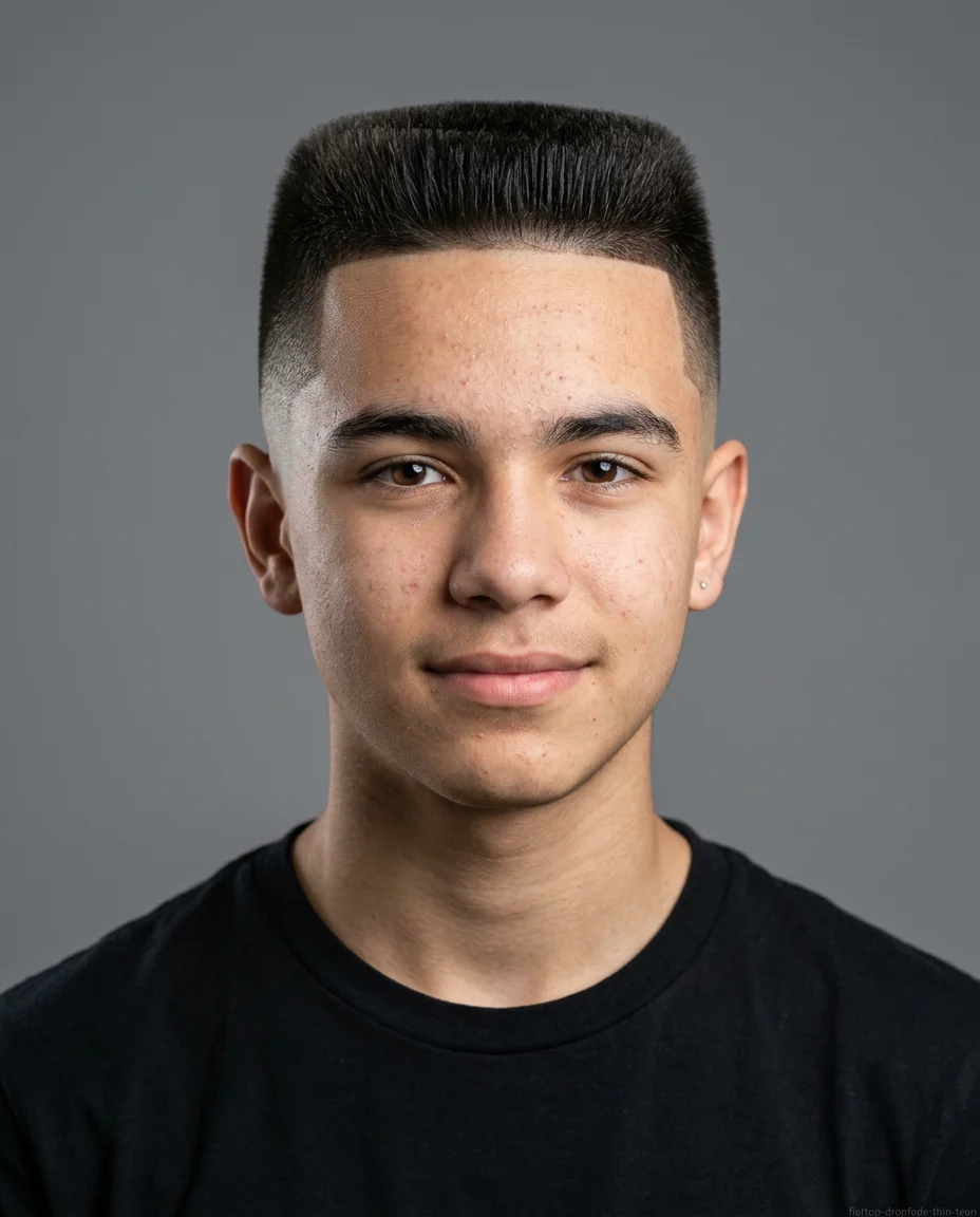 Flat Top with Drop Fade
