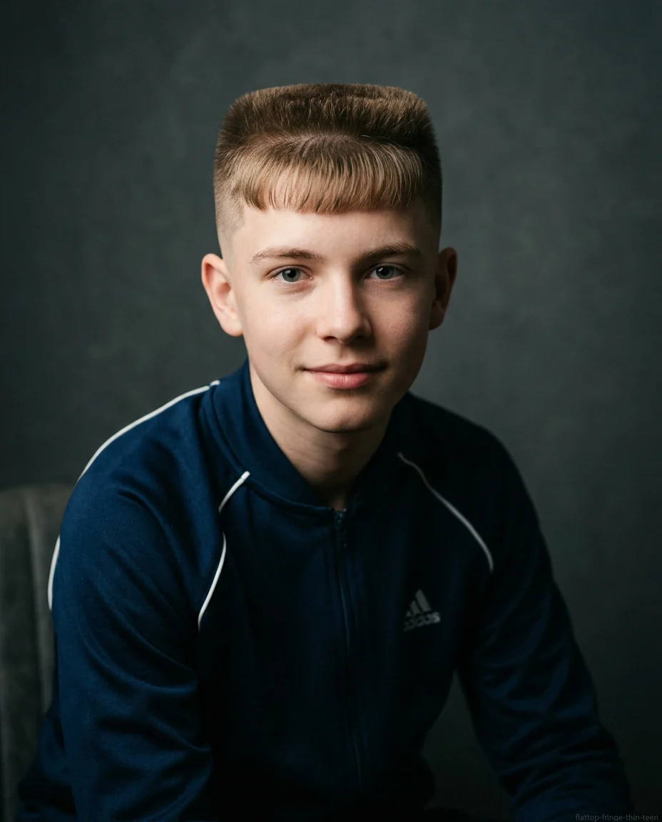 Short Flat Top with Fringe
