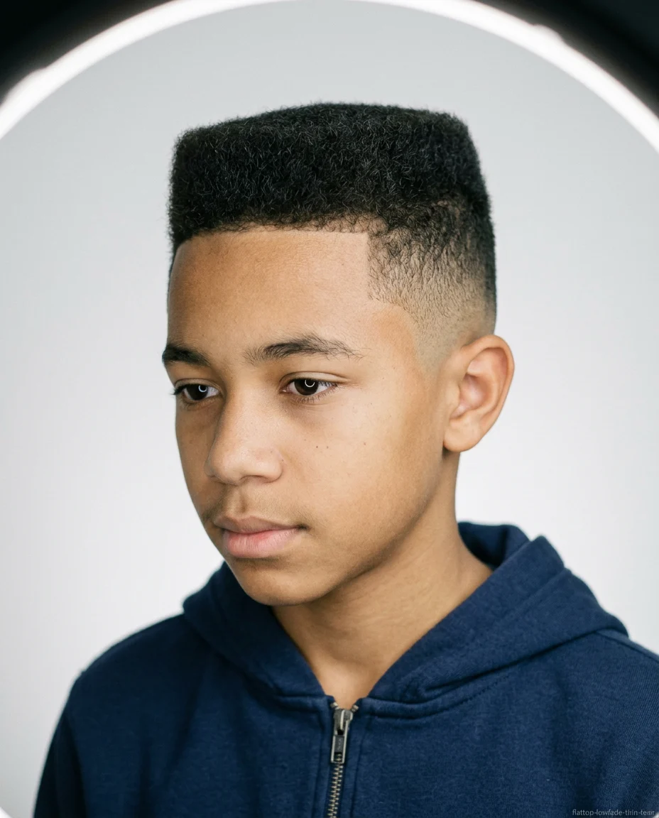 Low Flat Top Fade