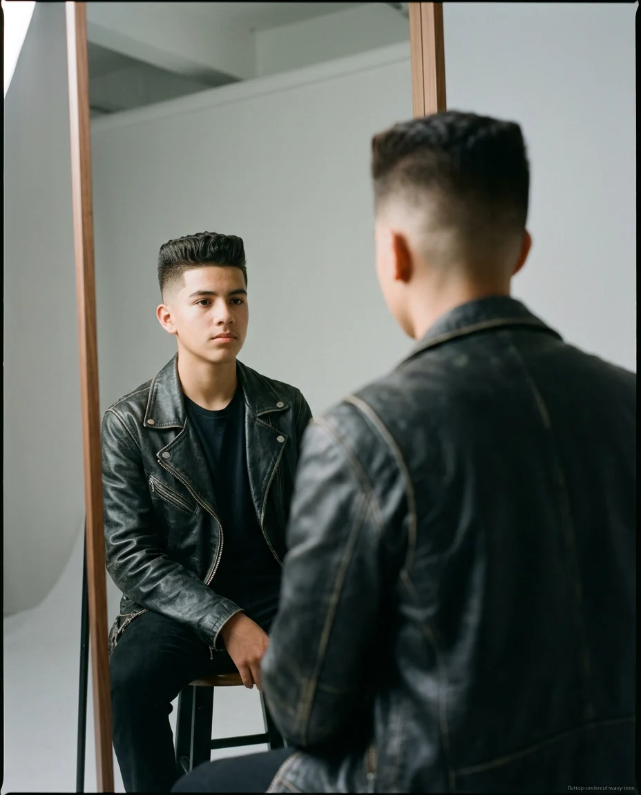 Flat Top with Undercut Sides