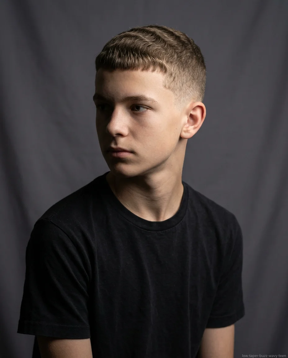 Low Taper Buzz Cut