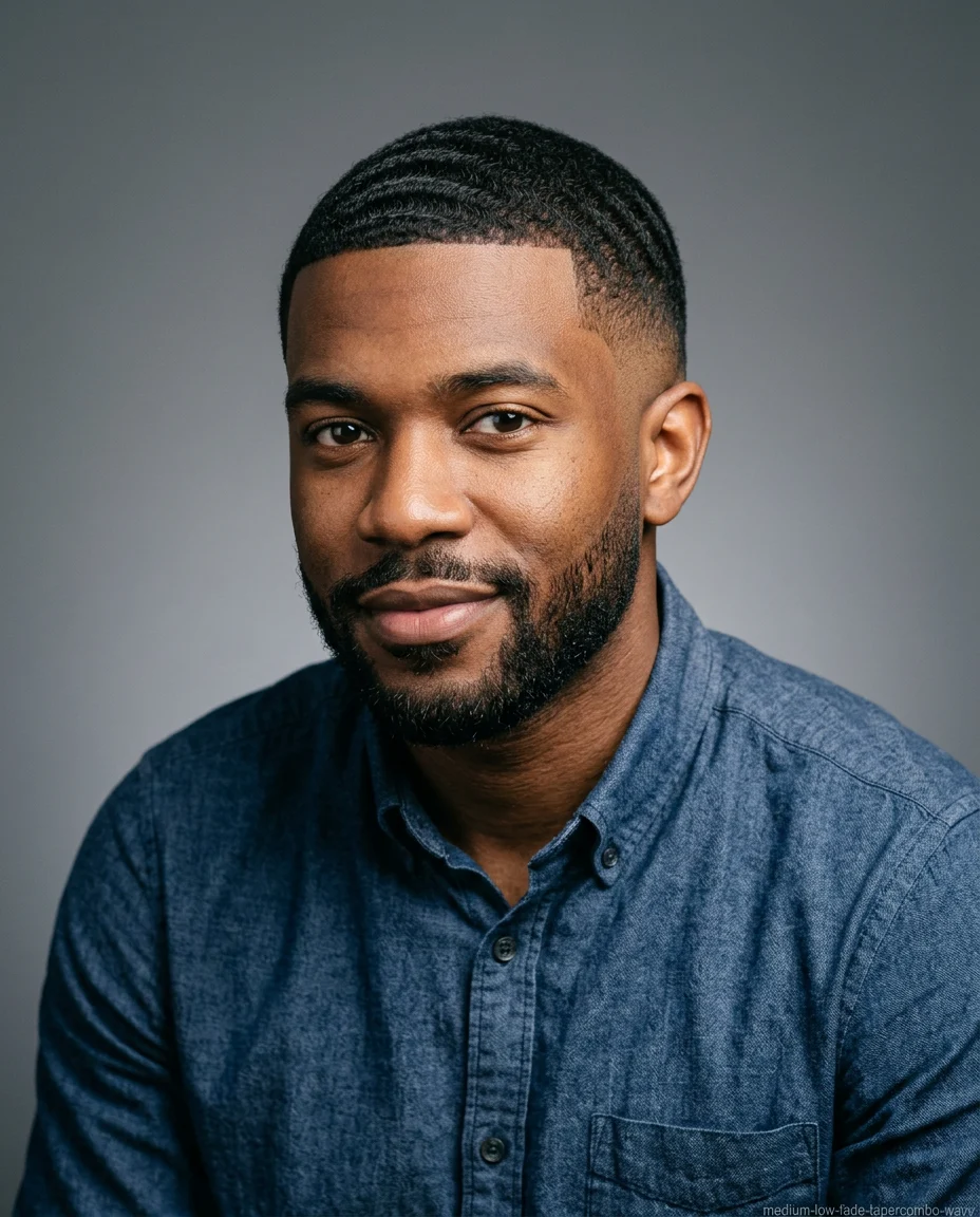 Medium Low Fade Taper Combo