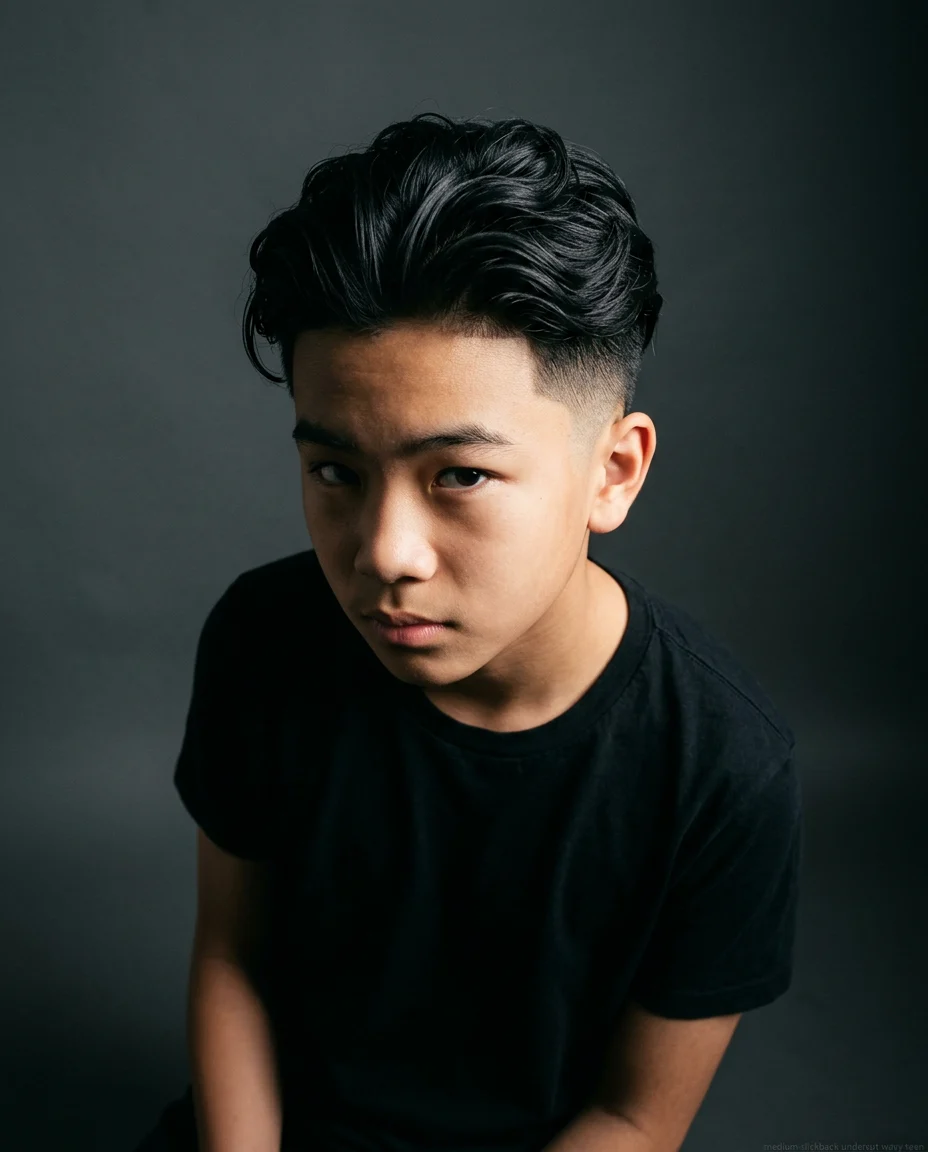 Medium Slicked-Back Undercut