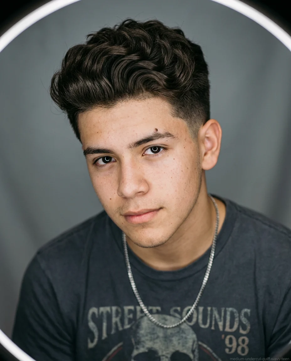 Medium Undercut Quiff