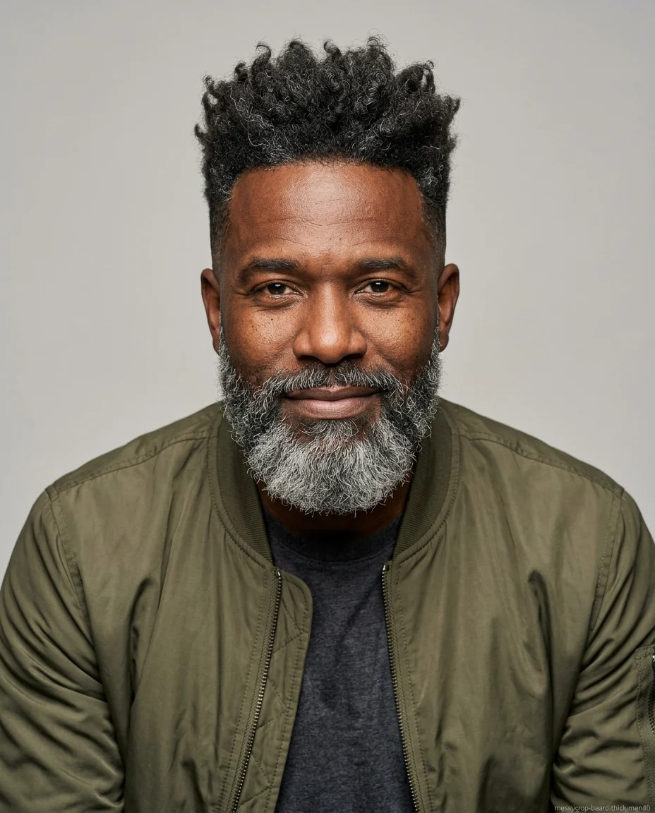Messy Crop with Beard Pairing