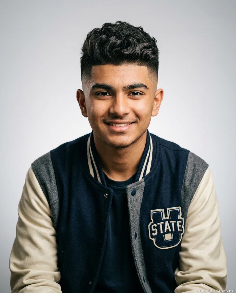 Medium Mid Fade Faux Hawk