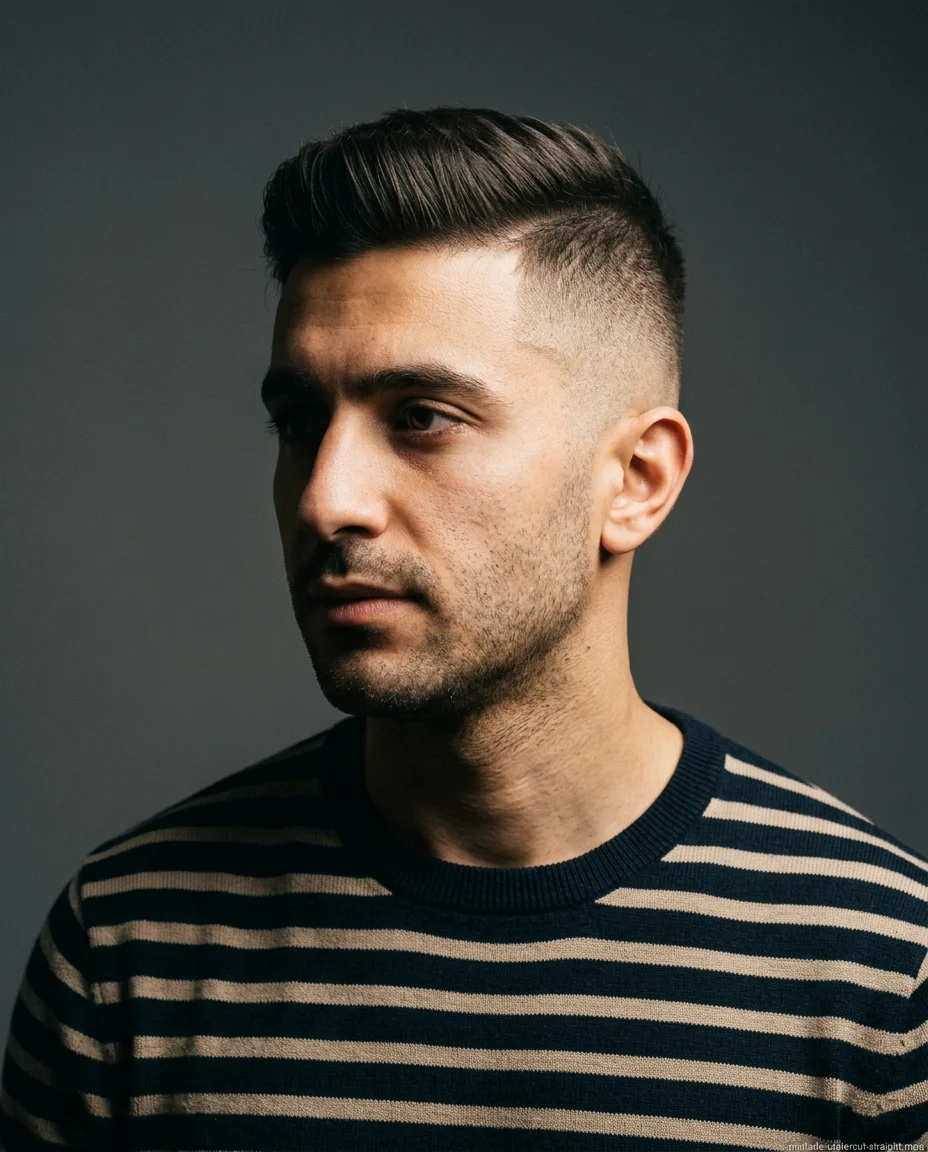 Medium Mid Fade Undercut
