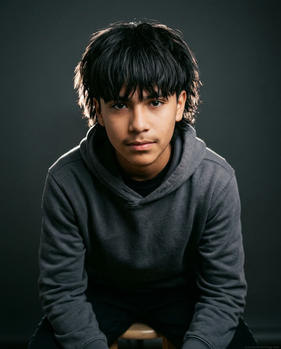 Medium Shag with Textured Fringe