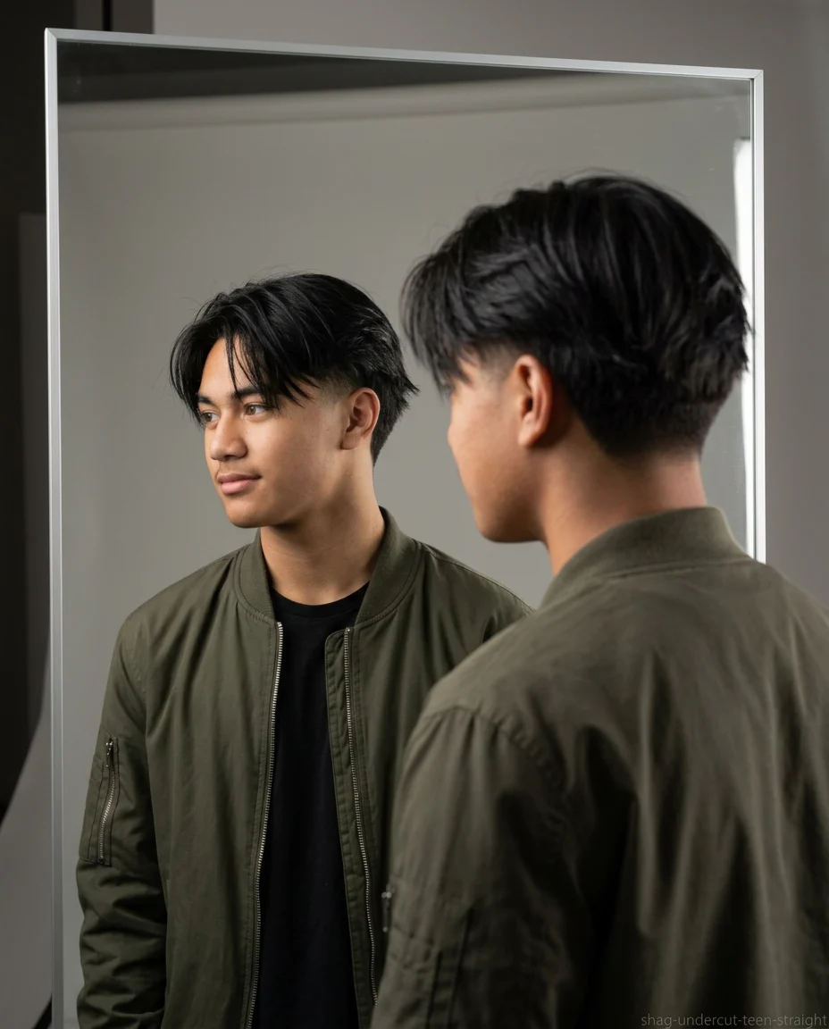 Medium Shag with Undercut