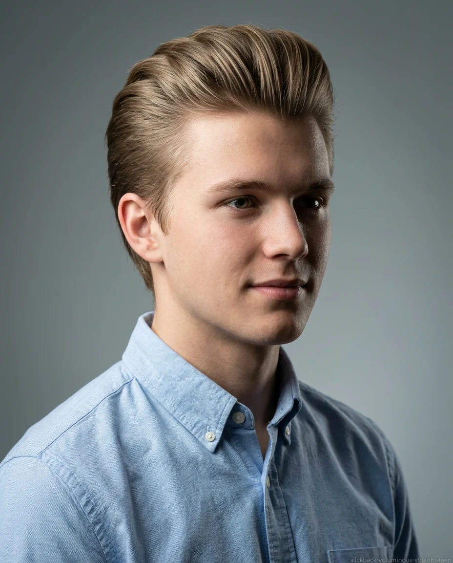 Voluminous Medium Slick Back