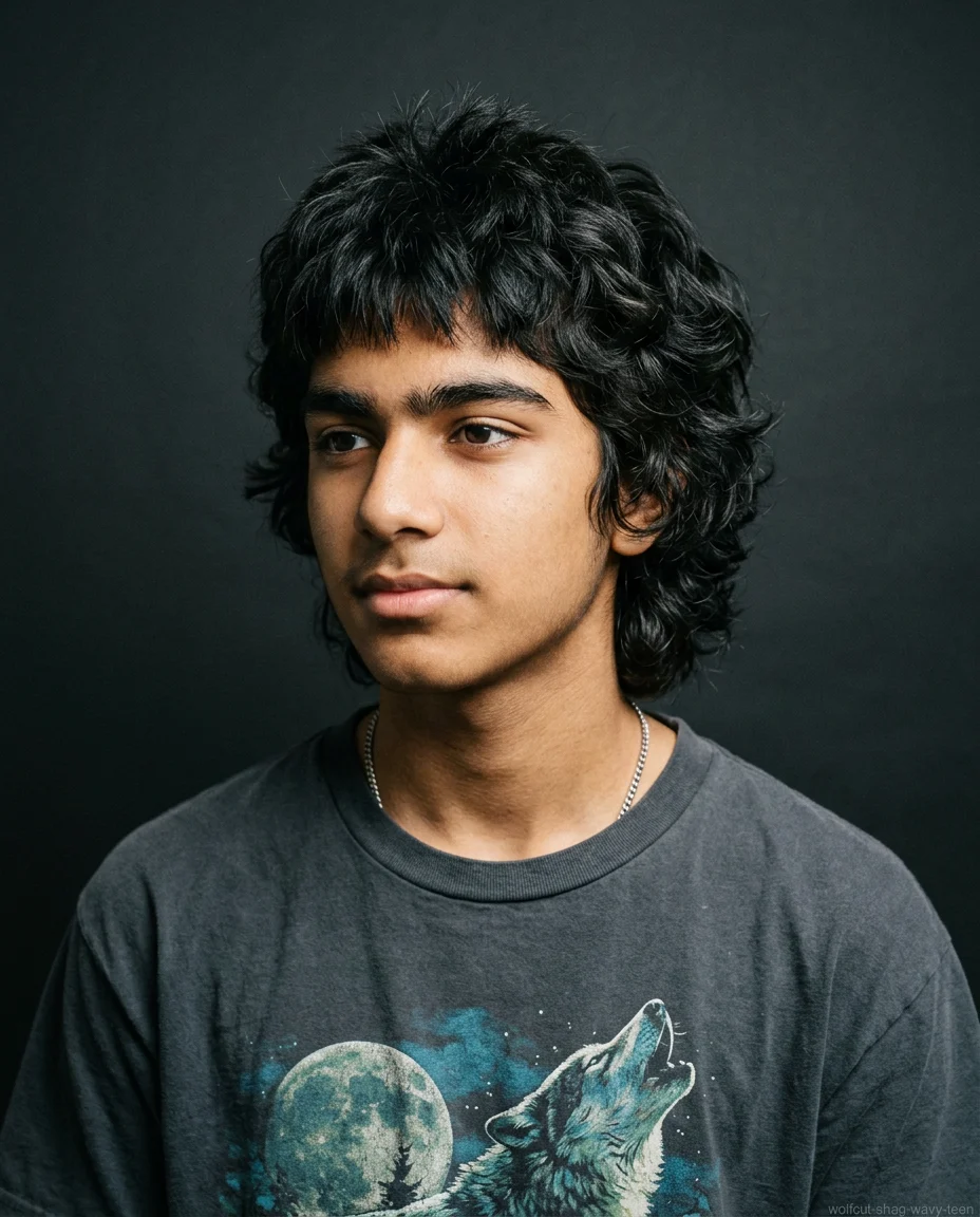 Wolf Cut Medium Shag